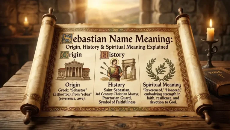 Sebastian Name Meaning: Origin, History & Spiritual Meaning Explained