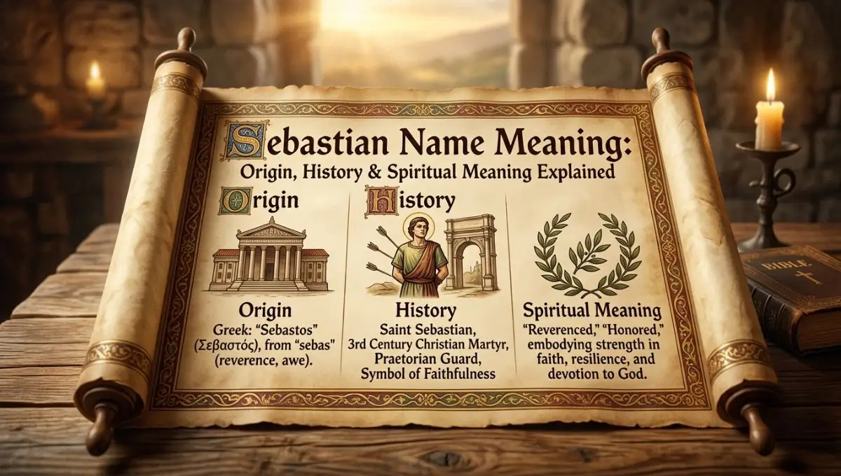Sebastian Name Meaning: Origin, History & Spiritual Meaning Explained