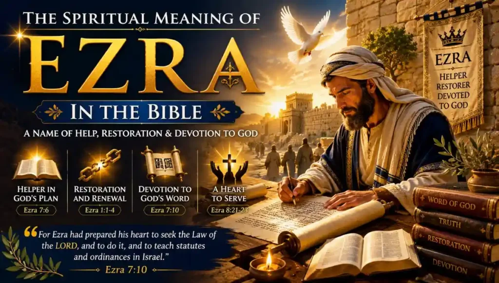 The Spiritual Meaning of Ezra in the Bible