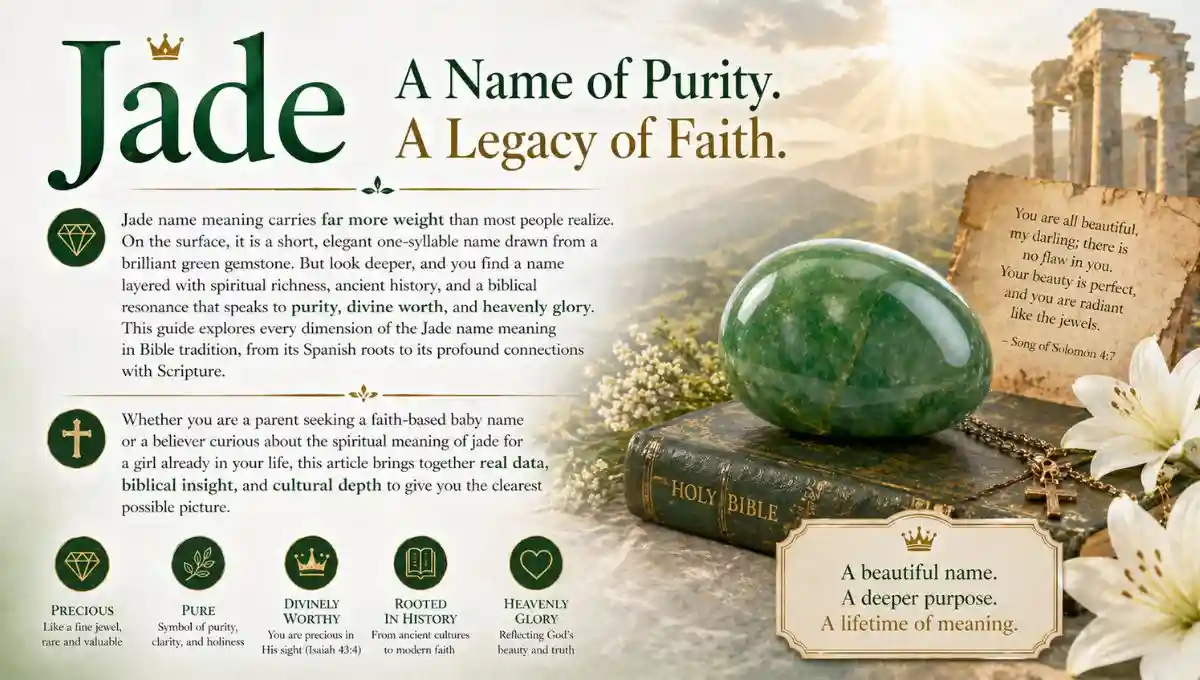 Jade Name Meaning in Bible:
