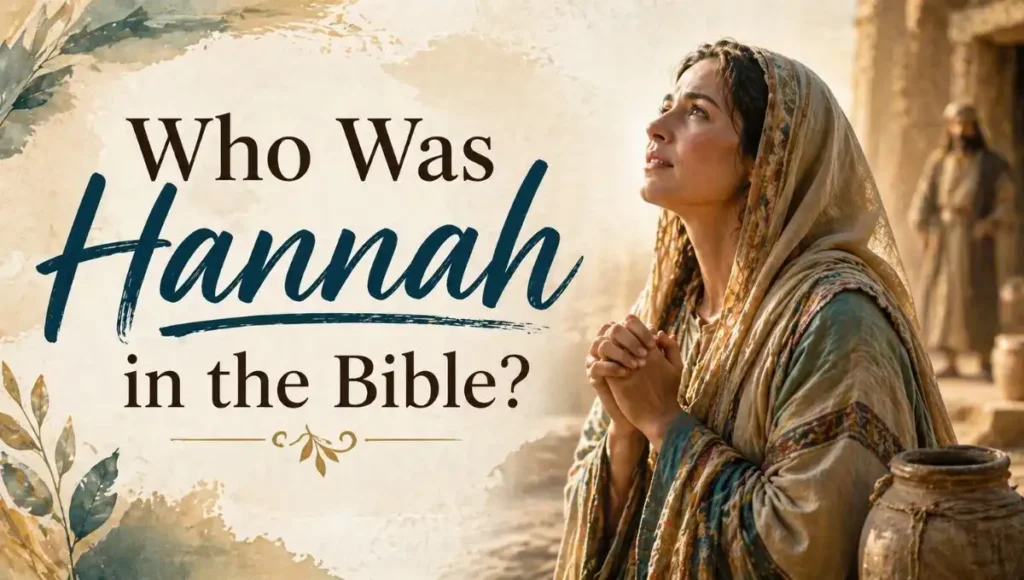 Who Was Hannah in the Bible?