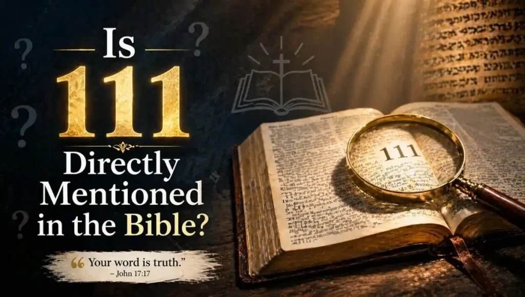 Is 111 Directly Mentioned in the Bible?