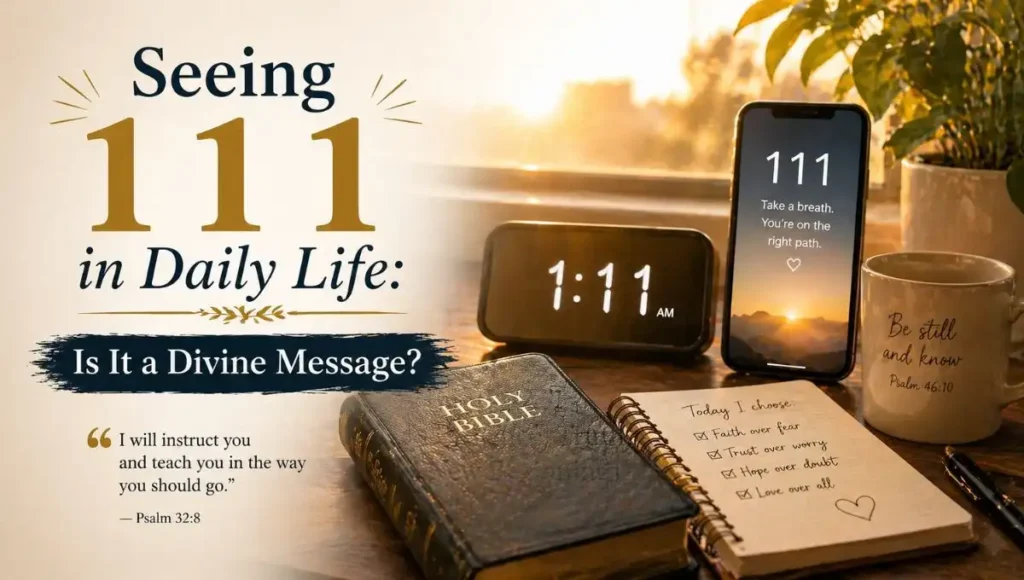 Seeing 111 in Daily Life: Is It a Divine Message?