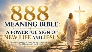 888 Meaning in Bible: A Powerful Sign of New Life and Jesus