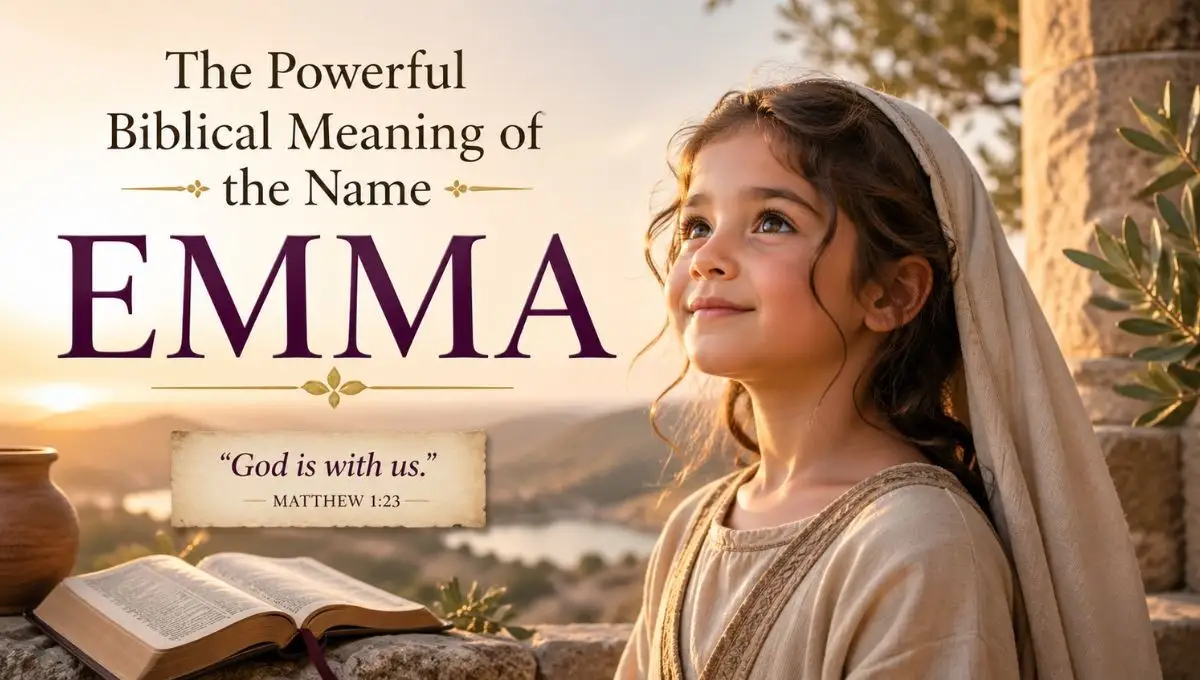 The Powerful Biblical Meaning of the Name EMMA