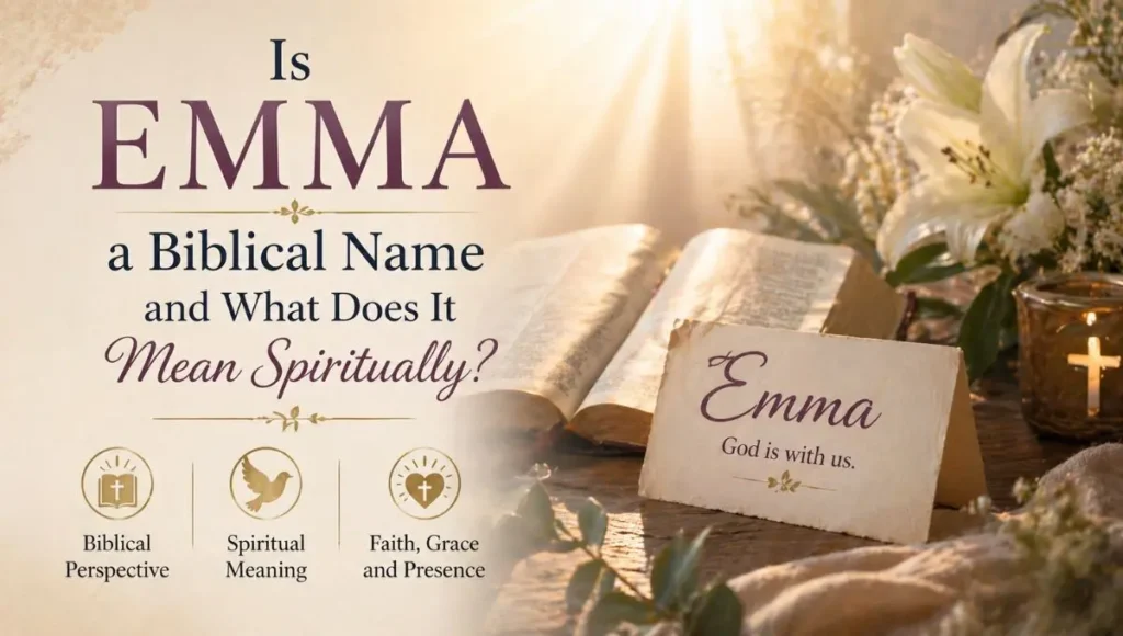 Is Emma a Biblical Name and What Does It Mean Spiritually?
