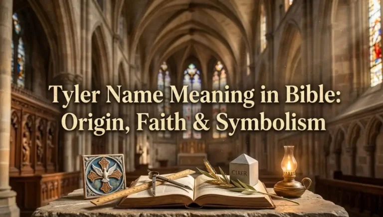 Tyler Name Meaning in Bible: Origin, Faith & Symbolism