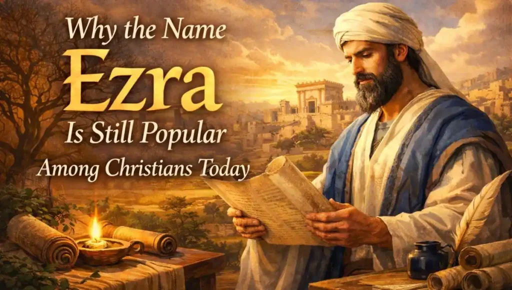 Why the Name Ezra Is Still Popular Among Christians Today