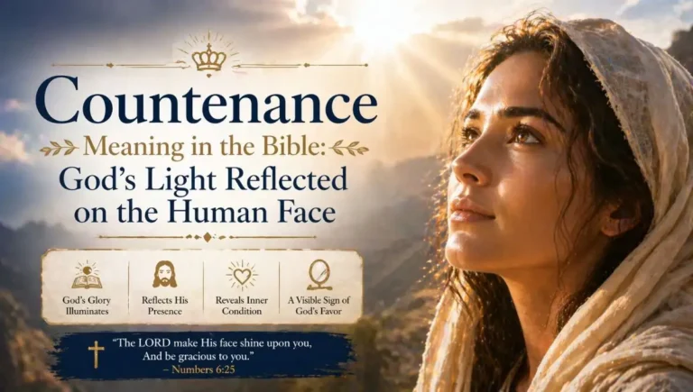 Countenance Meaning in the Bible: God's Light Reflected on the Human Face