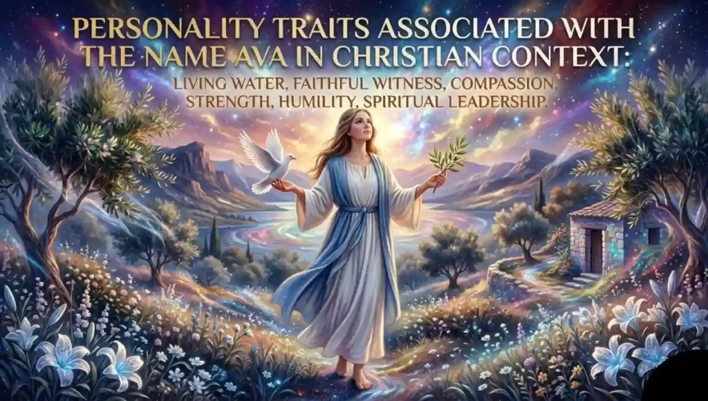 Personality Traits Associated with the Name Ava in Christian Context