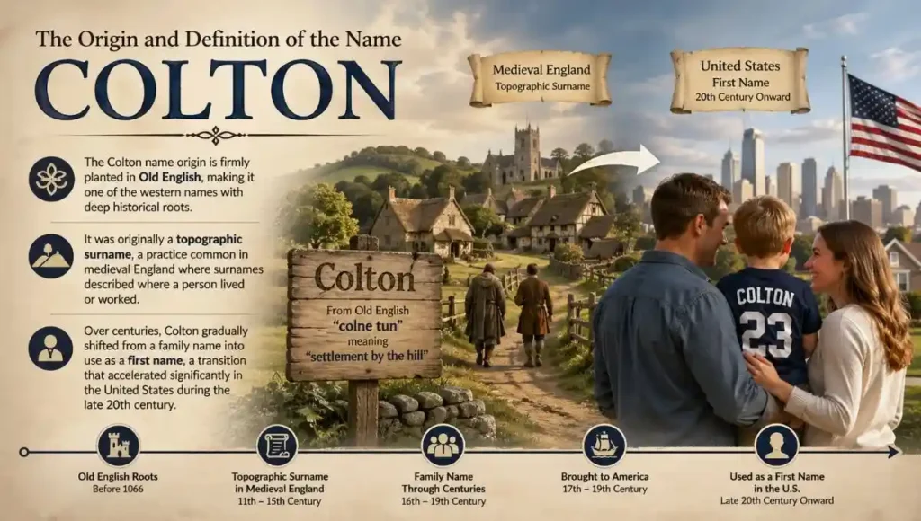 The Origin and Definition of the Name Colton