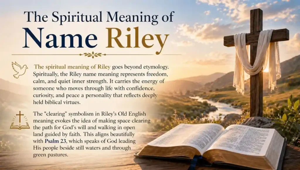 The Spiritual Meaning of Name Riley