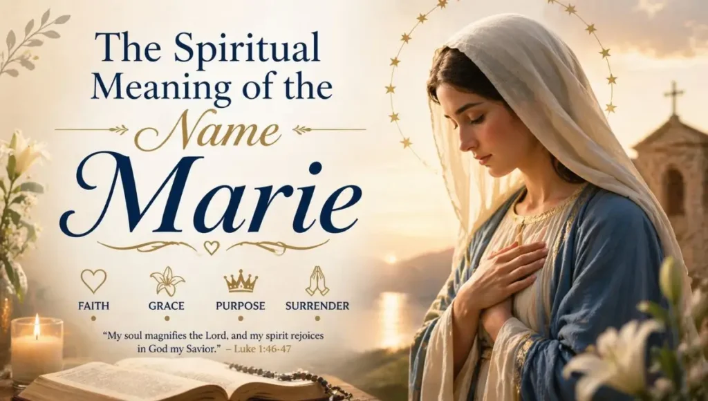 The Spiritual Meaning of the Name Marie