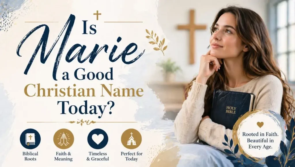 Is Marie a Good Christian Name Today?