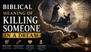 Biblical Meaning of Killing Someone in a Dream