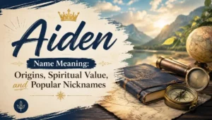 Aiden Name Meaning: Origins, Spiritual Value, and Popular Nicknames