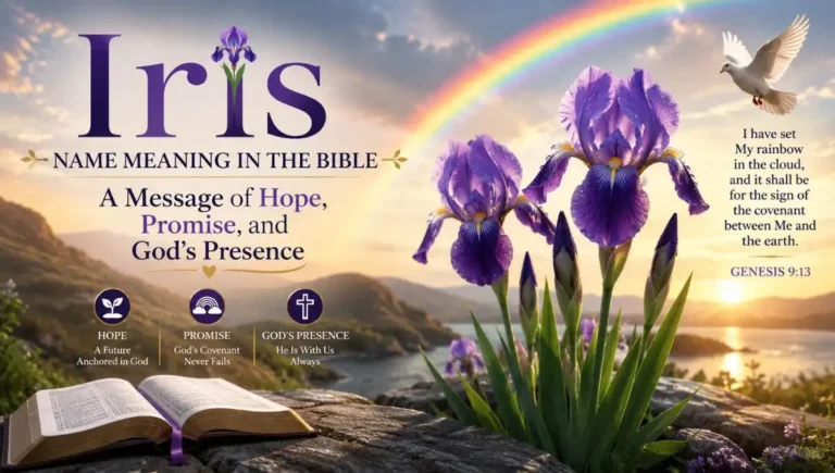Iris Name Meaning in the Bible | A Message of Hope, Promise, and God's Presence