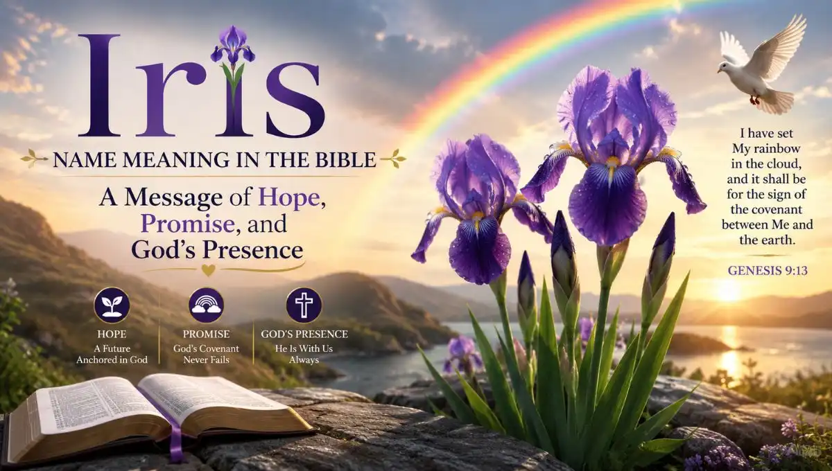 Iris Name Meaning in the Bible | A Message of Hope, Promise, and God's Presence