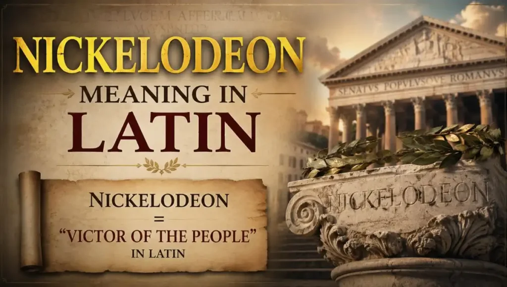 Biblical Meaning of Nickelodeon Word