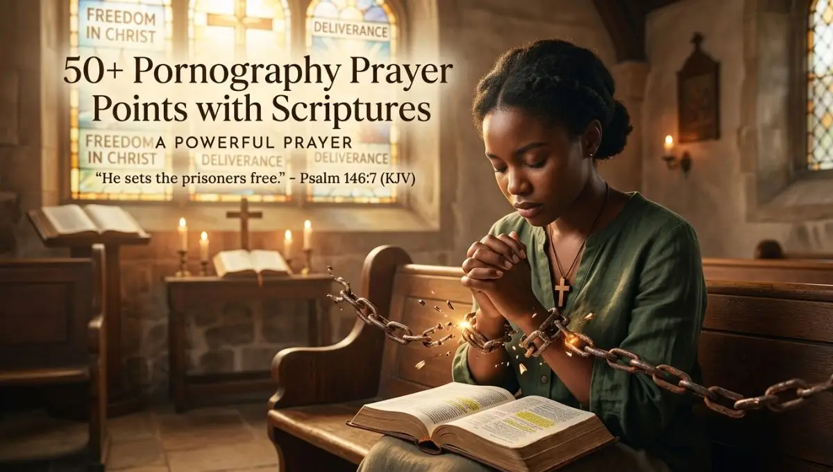 50+ Pornography Prayer Points with Scriptures (Includes a Powerful Prayer)