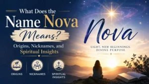 What Does the Name Nova Means? Origins, Nicknames, and Spiritual Insights