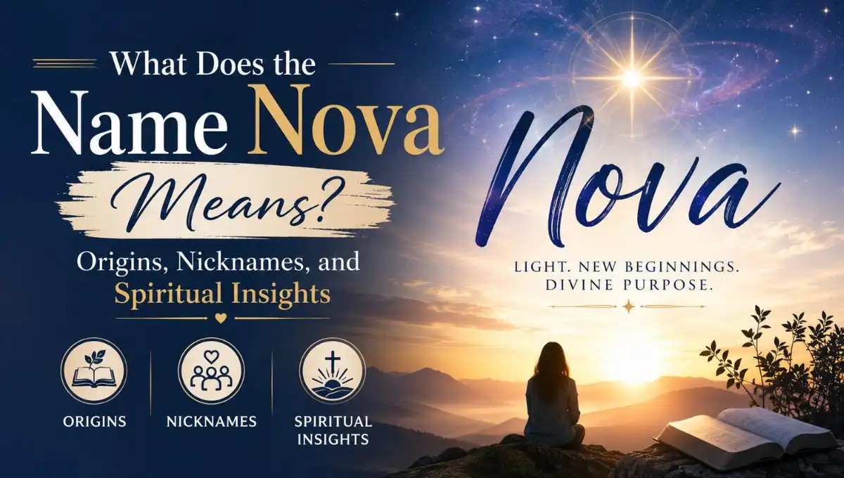What Does the Name Nova Means? Origins, Nicknames, and Spiritual Insights