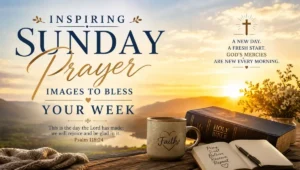 Inspiring Sunday Prayer Images to Bless Your Week
