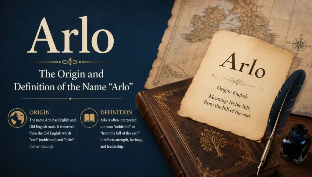 The Origin and Definition of the Name "Arlo"