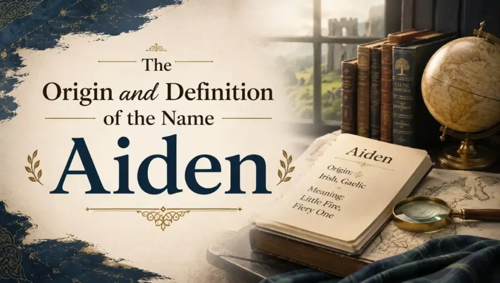 The Origin and Definition of the Name "Aiden"