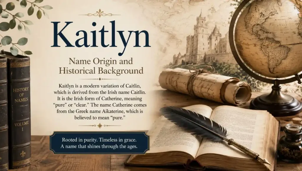 Kaitlyn Name Origin and Historical Background