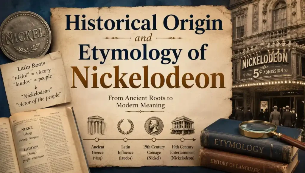 Historical Origin and Etymology of Nickelodeon