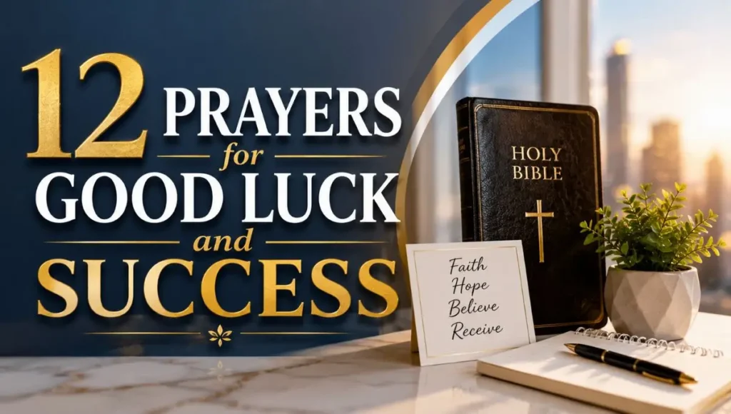 Prayer for Luck and Success in Career and Business