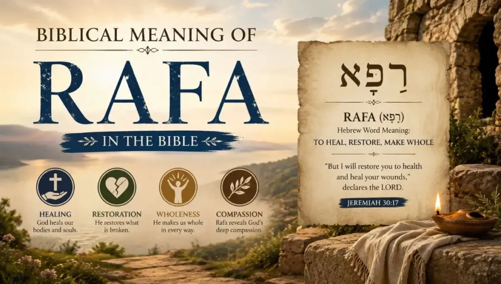 Biblical Meaning of Rafa in the Bible