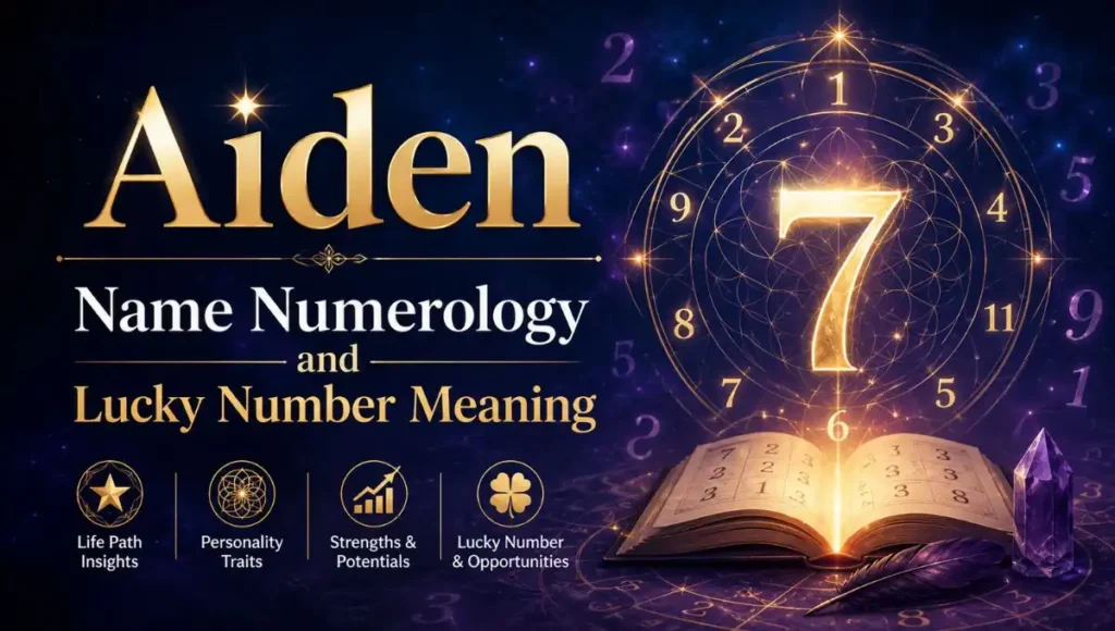 Aiden Name Numerology and Lucky Number Meaning