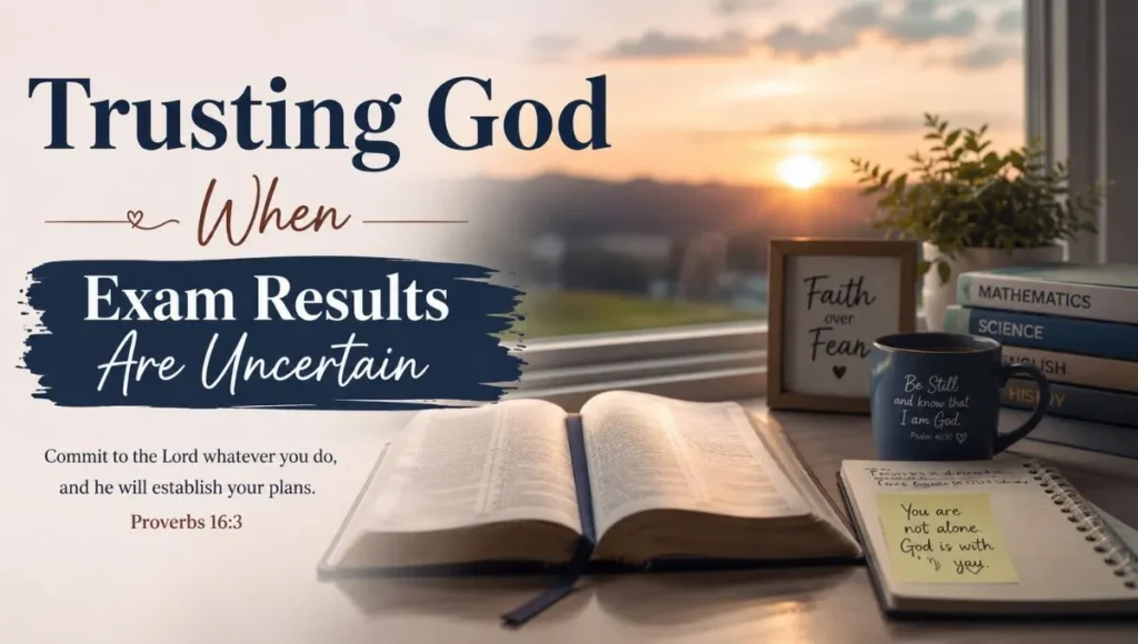 Trusting God When Exam Results Are Uncertain
