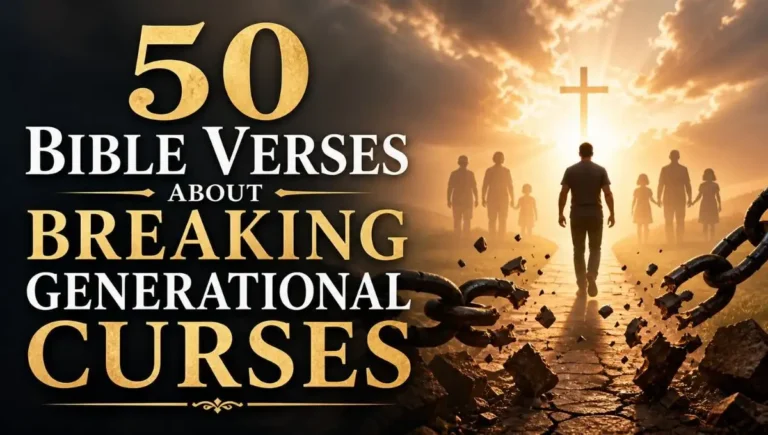 50 Bible Verses About Breaking Generational Curses