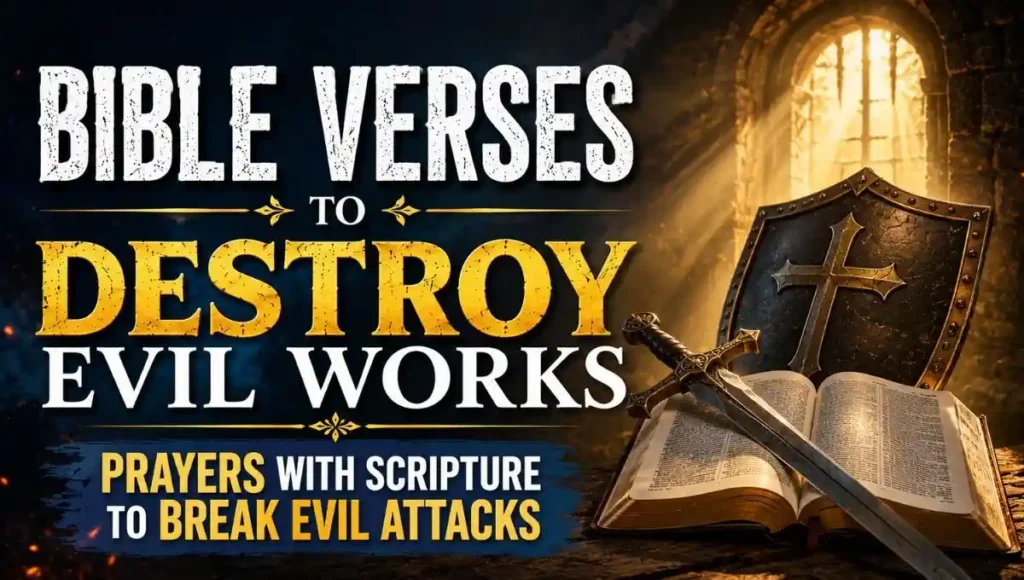 Prayers With Scripture to Break Evil Attacks