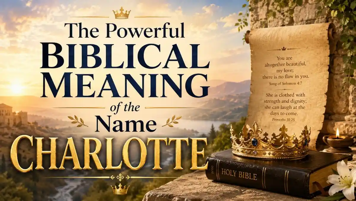 The Powerful Biblical Meaning of the Name CHARLOTTE