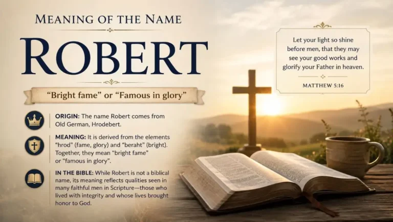 meaning of the name Robert