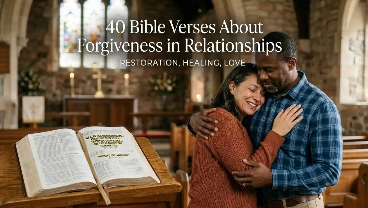 40 Bible Verses About Forgiveness in Relationships