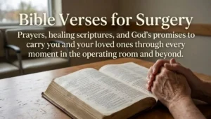 Bible Verses for Surgery