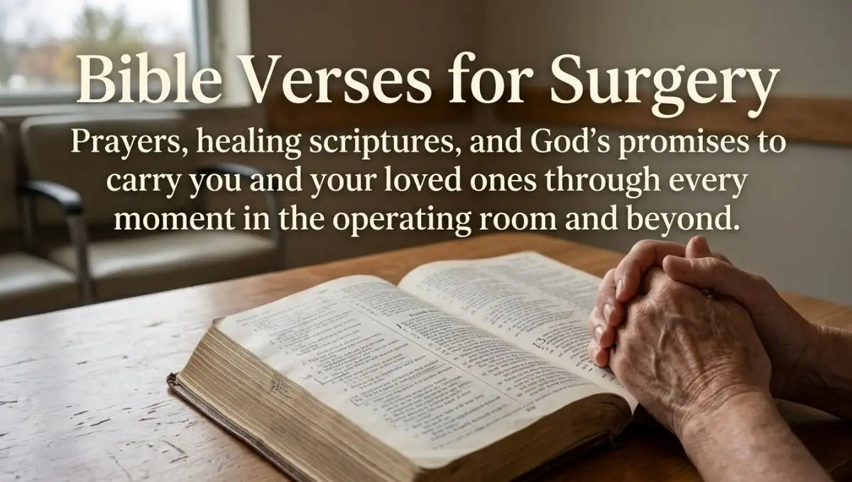 Bible Verses for Surgery