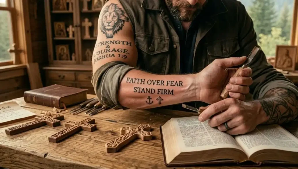 Short Bible Verses Perfect for Men's Tattoos