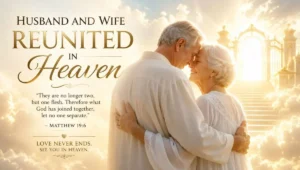 Husband and Wife Reunited in Heaven Bible Verse