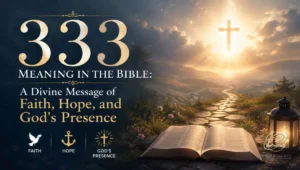 333 Meaning in the Bible: A Divine Message of Faith, Hope, and God's Presence