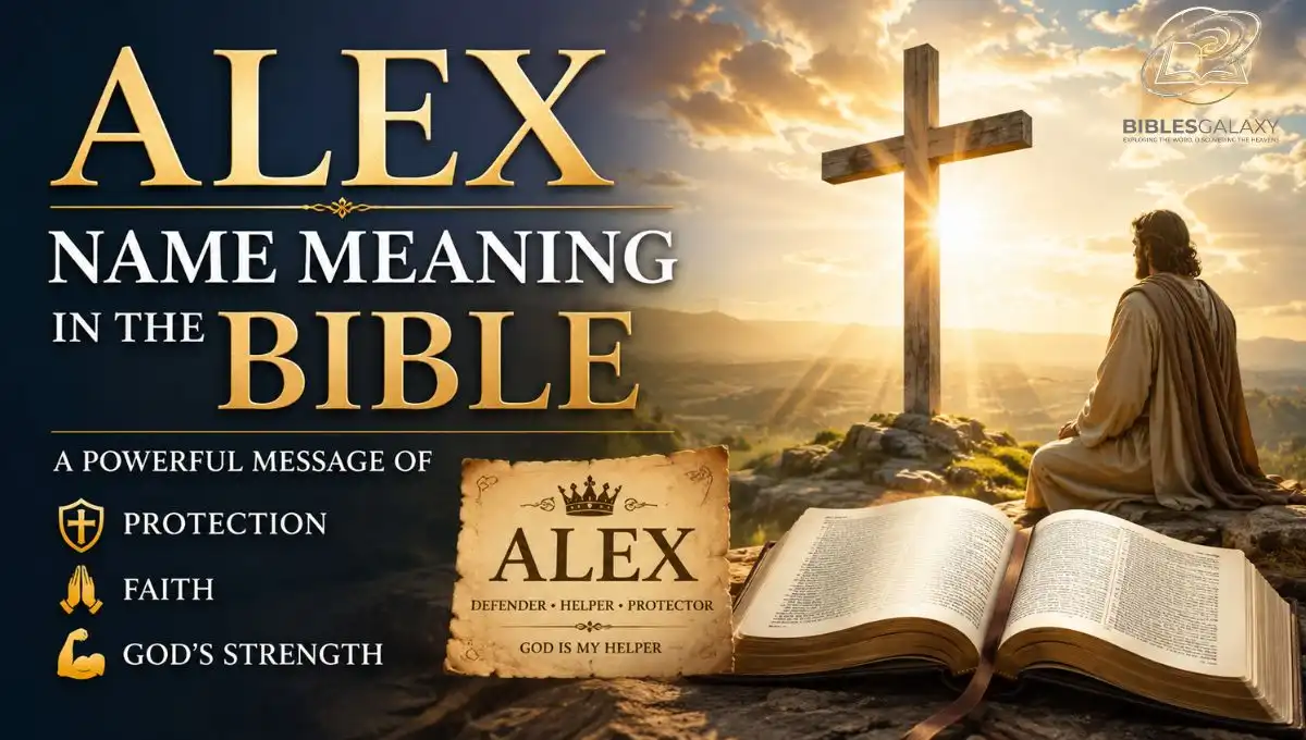 Alex Name Meaning in the Bible: A Powerful Message of Protection, Faith, and God's Strength