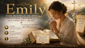 Emily Name Meaning in the Bible: Devotion, Diligence, and a Faithful Heart