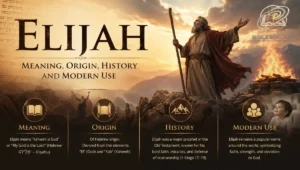Elijah Meaning, Origin, History and Modern Use