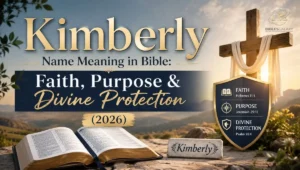 Kimberly Name Meaning in Bible: Faith, Purpose & Divine Protection