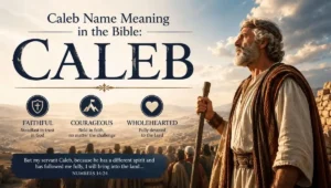 Caleb Name Meaning in the Bible: Faithful, Courageous, and Wholehearted for God